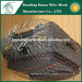 Malha de arame com tecido metálico para proteção de sacos
